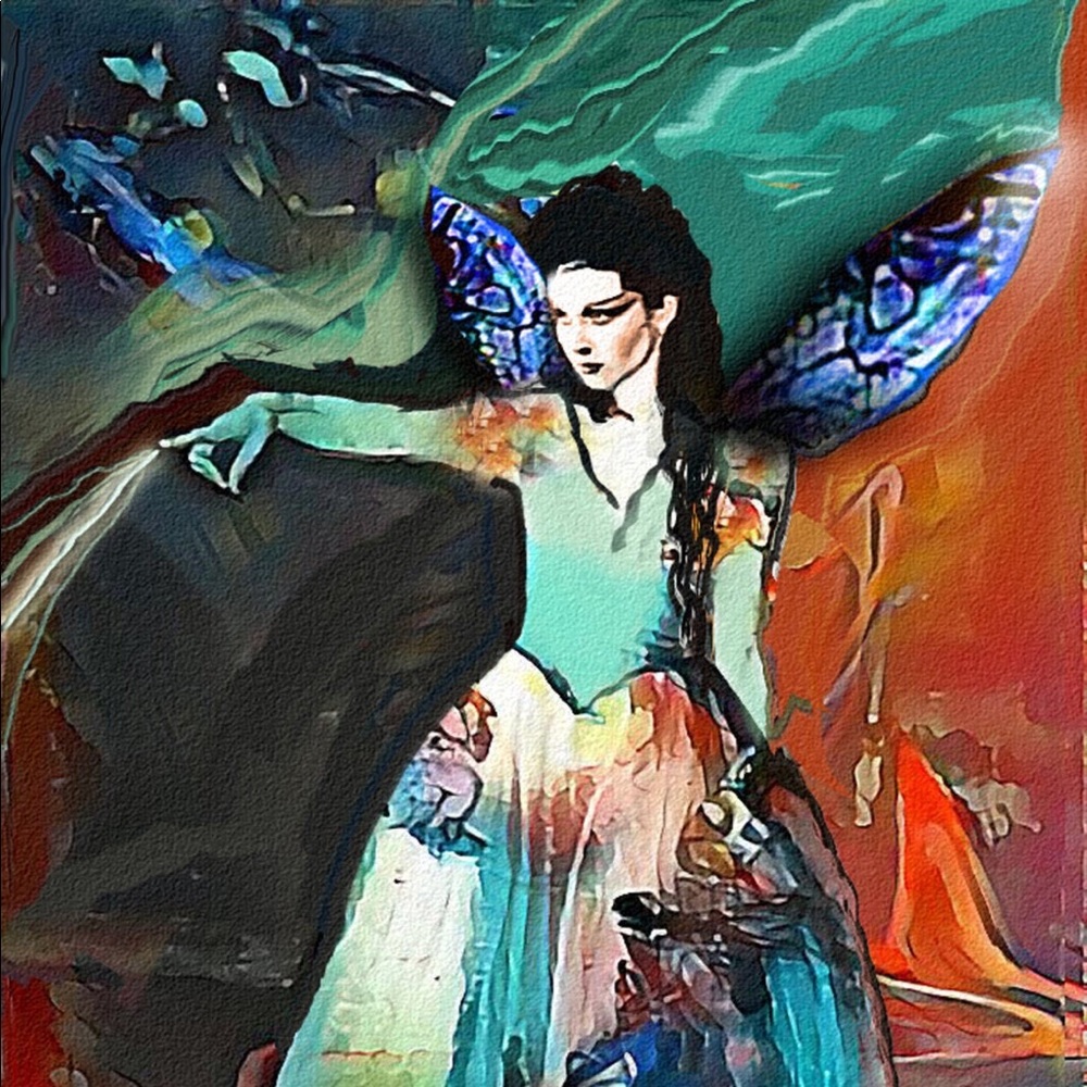 MAGIC print of a watercolor by Connie Troupe
